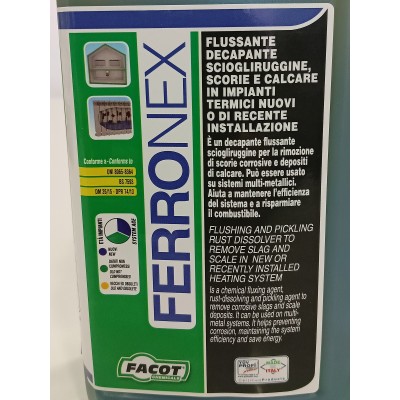 Flussante decapante sciogliruggine 1L Ferronex FERRO1000